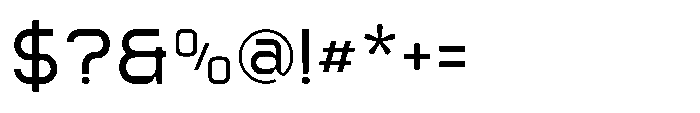 Ginovra Medium Font OTHER CHARS