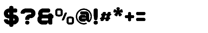 Ginovra Rounded Black Font OTHER CHARS