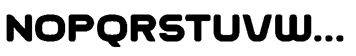 Ginovra Rounded Black Font UPPERCASE