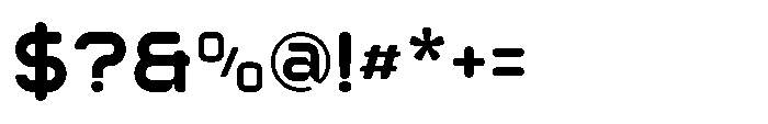 Ginovra Rounded Bold Font OTHER CHARS
