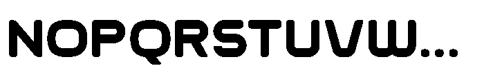Ginovra Rounded Extra Bold Font UPPERCASE
