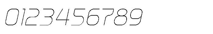 Ginovra Rounded Extra Light Italic Font OTHER CHARS