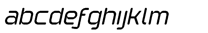 Ginovra Rounded Medium Italic FONT