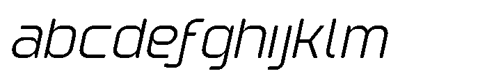 Ginovra Rounded Regular Italic FONT