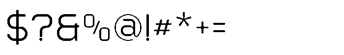 Ginovra Rounded Regular Font OTHER CHARS