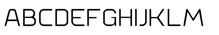 Ginovra Rounded Regular Font UPPERCASE