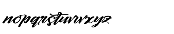 Ginthyr Regular Font LOWERCASE