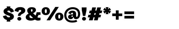 Gintona Slab Black Font OTHER CHARS