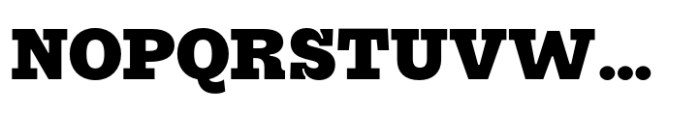 Gintona Slab Black Font UPPERCASE