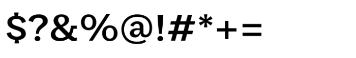 Gintona Slab Medium Font OTHER CHARS
