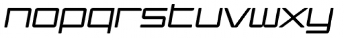 Ginza Light Oblique Font LOWERCASE