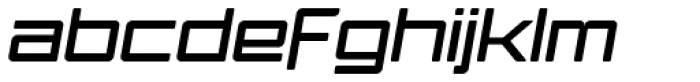 Ginza Medium Oblique Font LOWERCASE