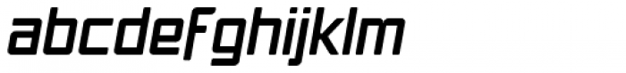 Ginza Narrow MediumOblique Font LOWERCASE
