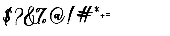 Giorentha Font OTHER CHARS