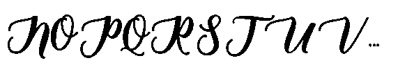 Giorentha Font UPPERCASE