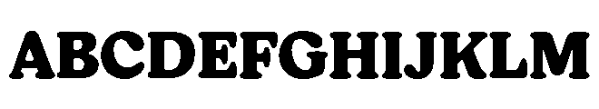 Giorgia Black Font UPPERCASE