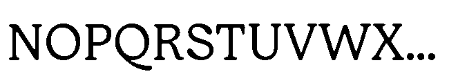 Giorgia Light Font UPPERCASE
