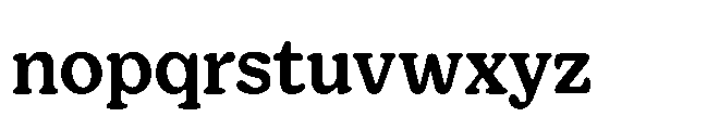 Giorgia Medium Font LOWERCASE