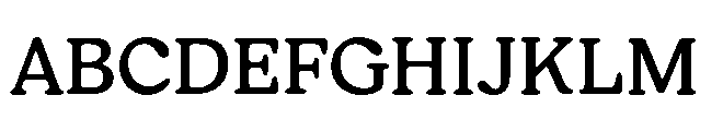 Giorgia Regular Font UPPERCASE