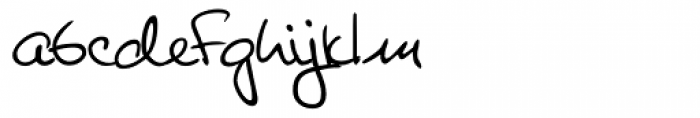 Giovanna Handwriting Font LOWERCASE
