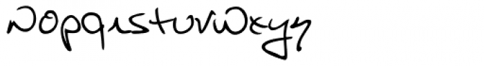 Giovanna Handwriting Font LOWERCASE