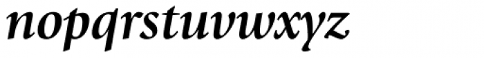 Giovanni Std Bold Italic Font LOWERCASE