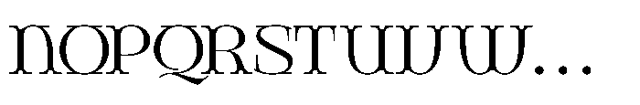 Giqer Regular Font LOWERCASE