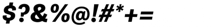 Gira Sans Bold Italic Font OTHER CHARS