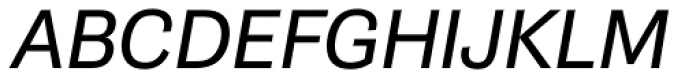 Gira Sans Book Italic Font UPPERCASE