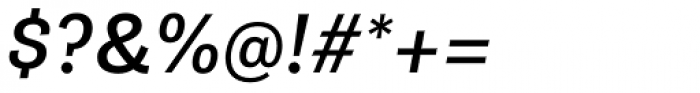 Gira Sans Italic Font OTHER CHARS