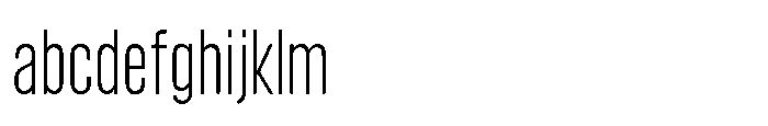 Giraffi Condensed Light FONT