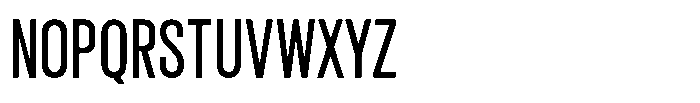 Giraffi Condensed Medium Font UPPERCASE