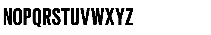 Giraffi Condensed Ultra Bold Font UPPERCASE