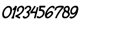 Girdale Italic Font OTHER CHARS