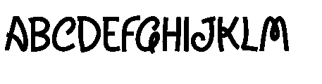 Girdale Regular Font UPPERCASE