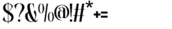 Girgan Font OTHER CHARS