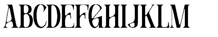 Girgan Font UPPERCASE