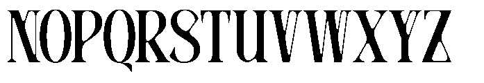 Girgan Font UPPERCASE