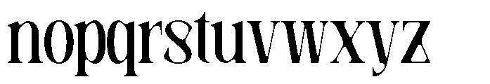 Girgan Font LOWERCASE