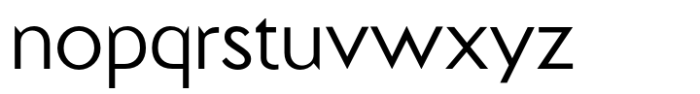 Girone Regular Font LOWERCASE