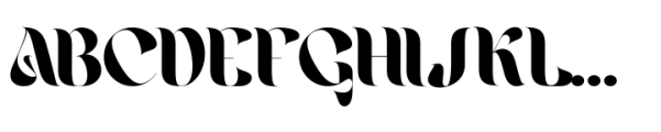 Gironte Regular Font UPPERCASE