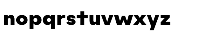 Girot Extra Bold Font LOWERCASE