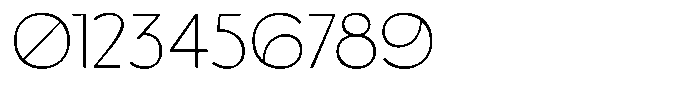 Girtyne Extra Light Font OTHER CHARS