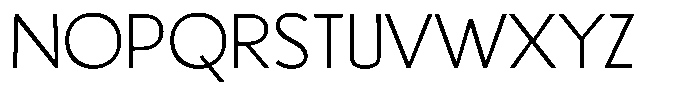 Girtyne Light Font UPPERCASE