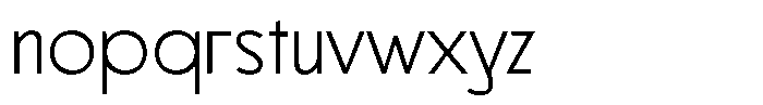 Girtyne Light Font LOWERCASE