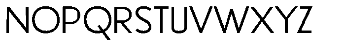 Girtyne Variable Extra Light Font UPPERCASE