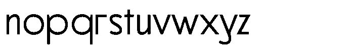 Girtyne Variable Extra Light Font LOWERCASE