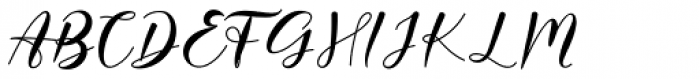 Giselle Regular Font UPPERCASE