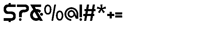 Gisgax Font OTHER CHARS