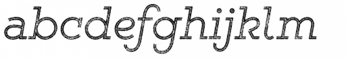 Gist Rough Light Font LOWERCASE
